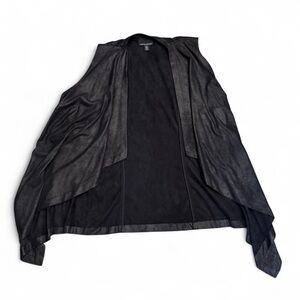 Cynthia Rowley Charcoal Sleeveless Vest